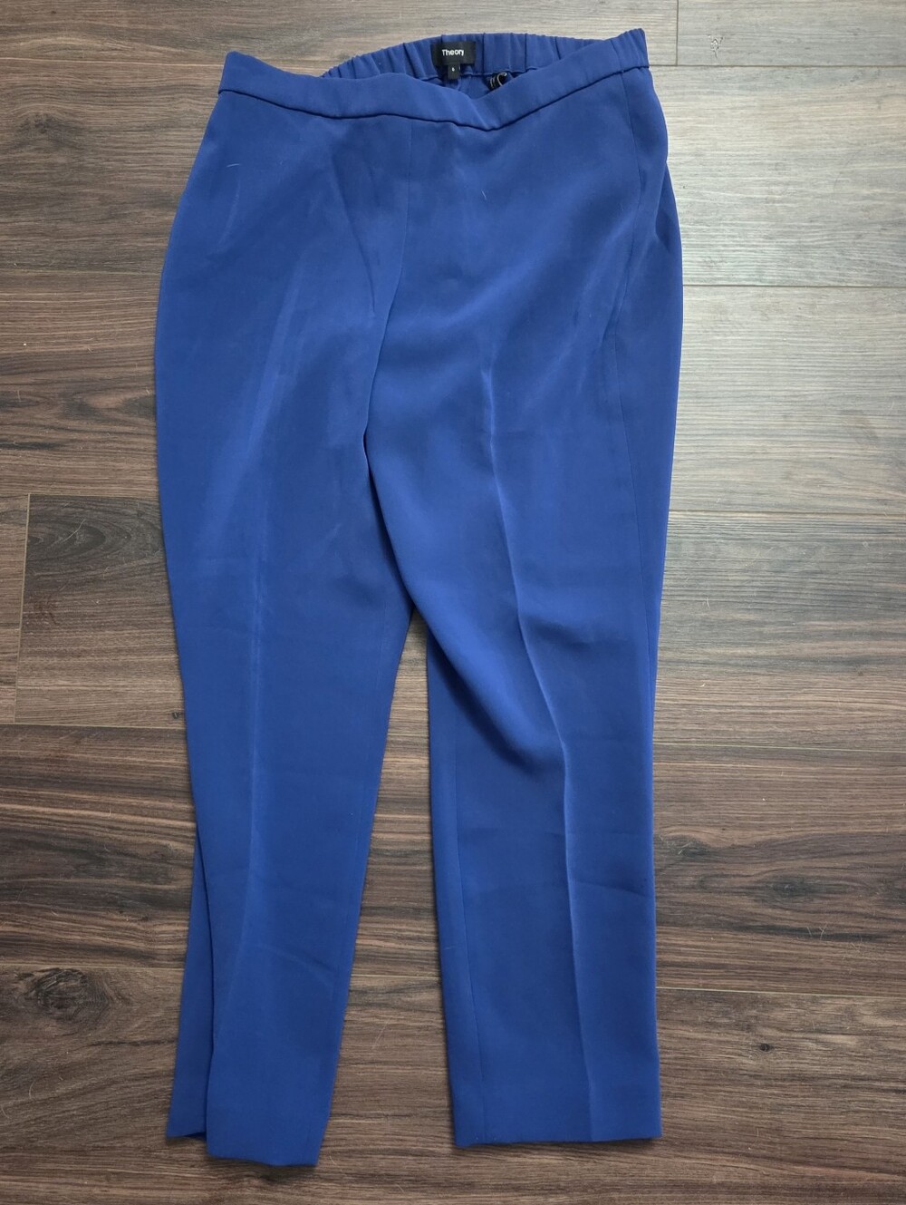 Theory Size 6 Casual Blue Pants